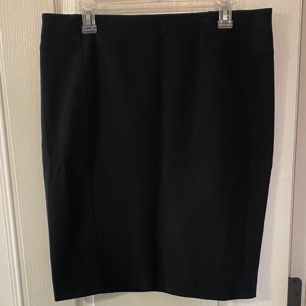 Ann Taylor Black Classic Pencil Skirt